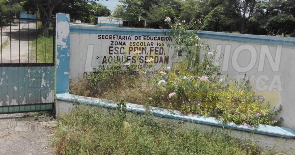 Robos y panorama desolador en escuelas de la Región Tuxpan