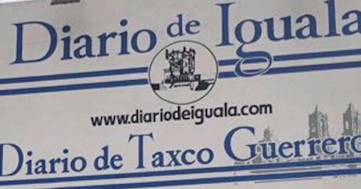 Atacan a balazos oficinas del ‘Diario de Iguala’; FGE investiga