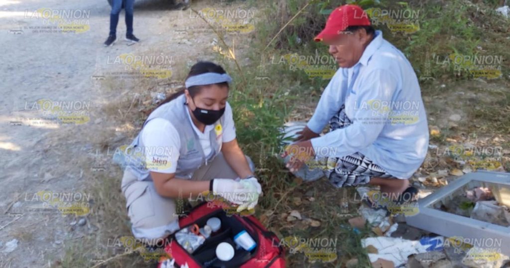 Macheteado por su vecino