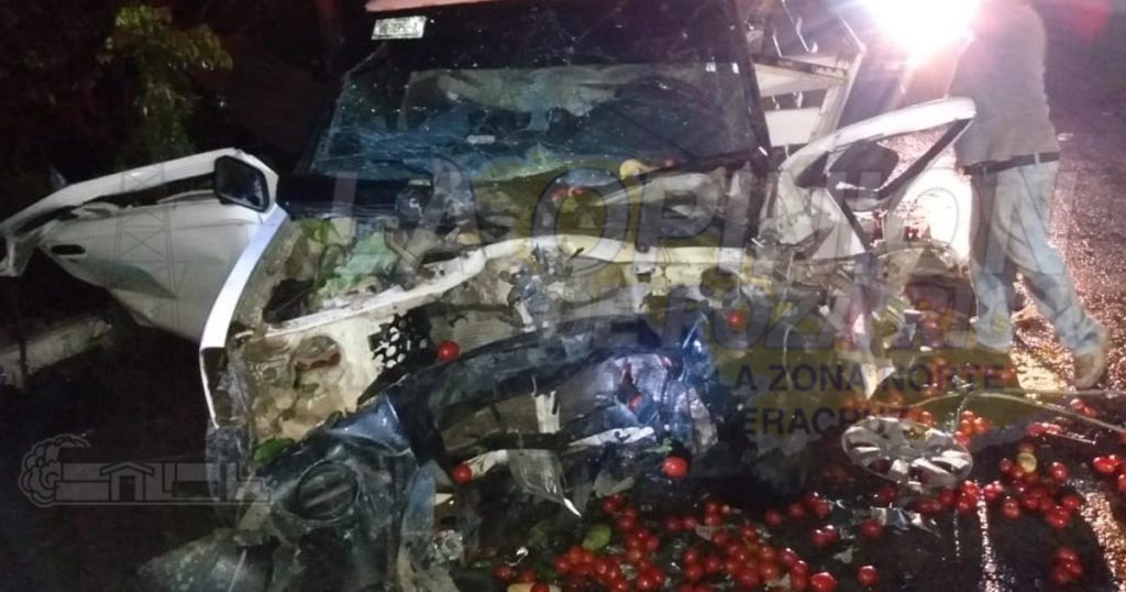 Tres heridos en aparatoso choque