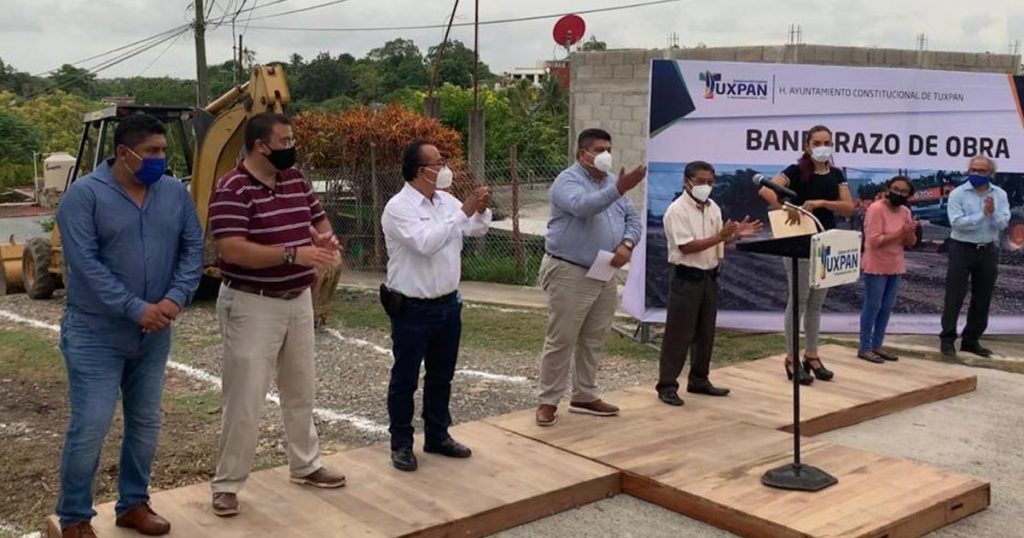 Más obras para mejorar la calidad de vida de los tuxpeños