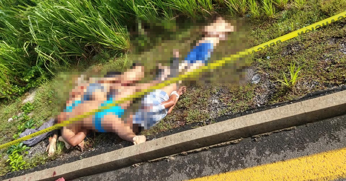 Identifican 3 de los 6 cuerpos arrojados cerca del puente Tonalá
