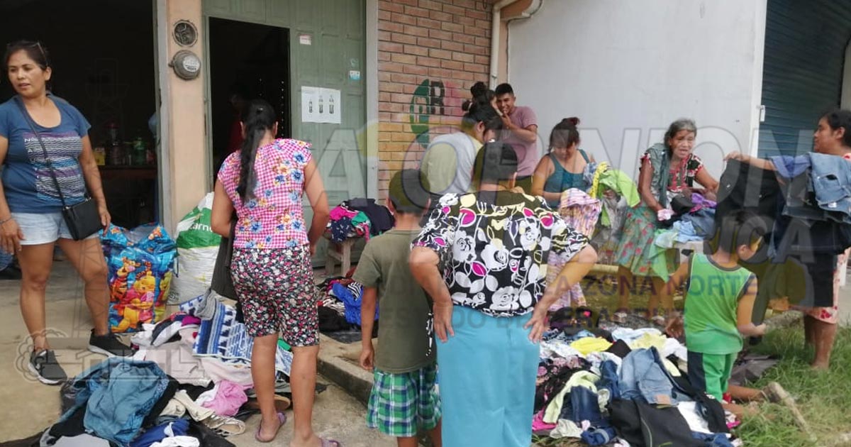 Se solidarizan con damnificados