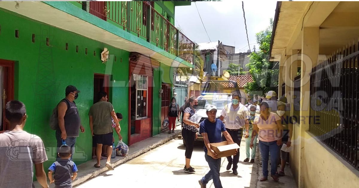 Se solidarizan con damnificados