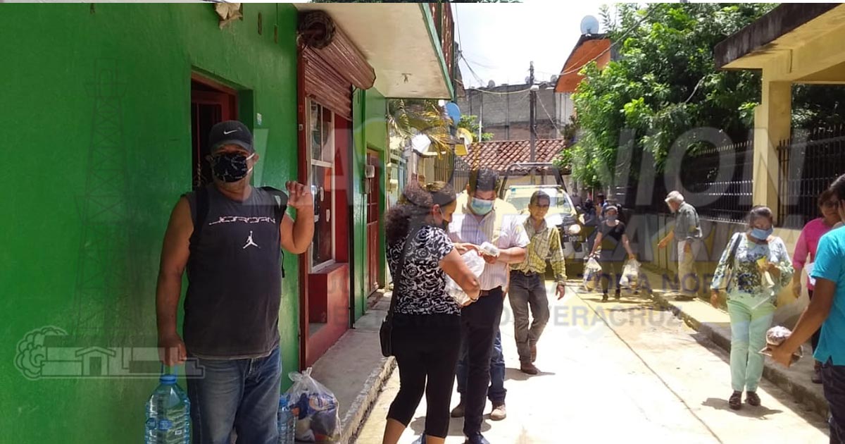 Se solidarizan con damnificados