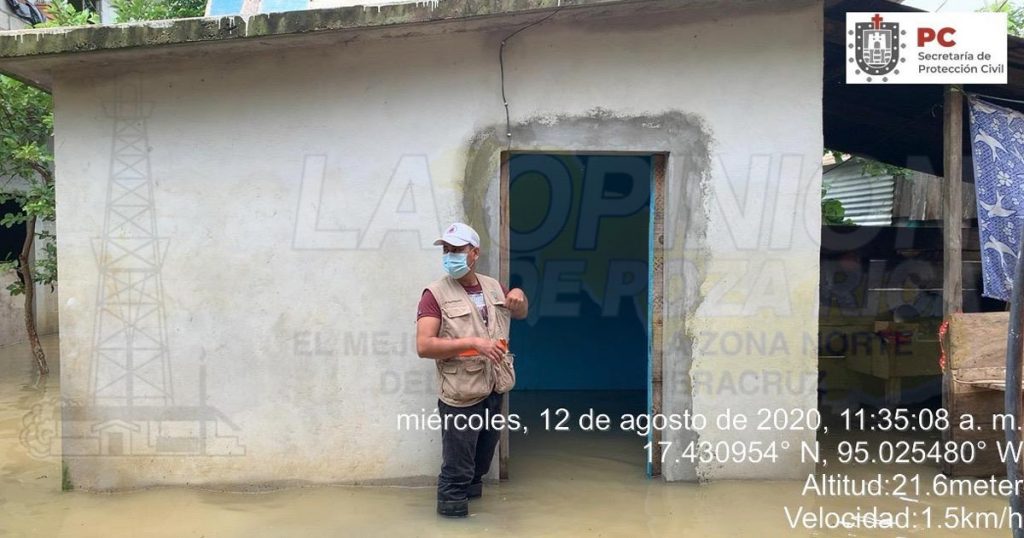 El sur, bajo el agua