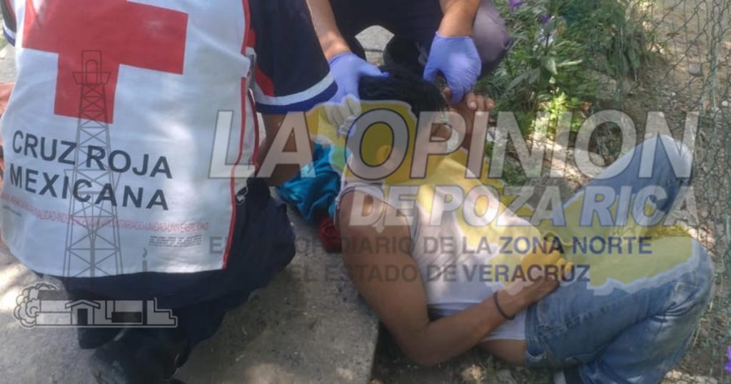 Padre e hijo, golpeados