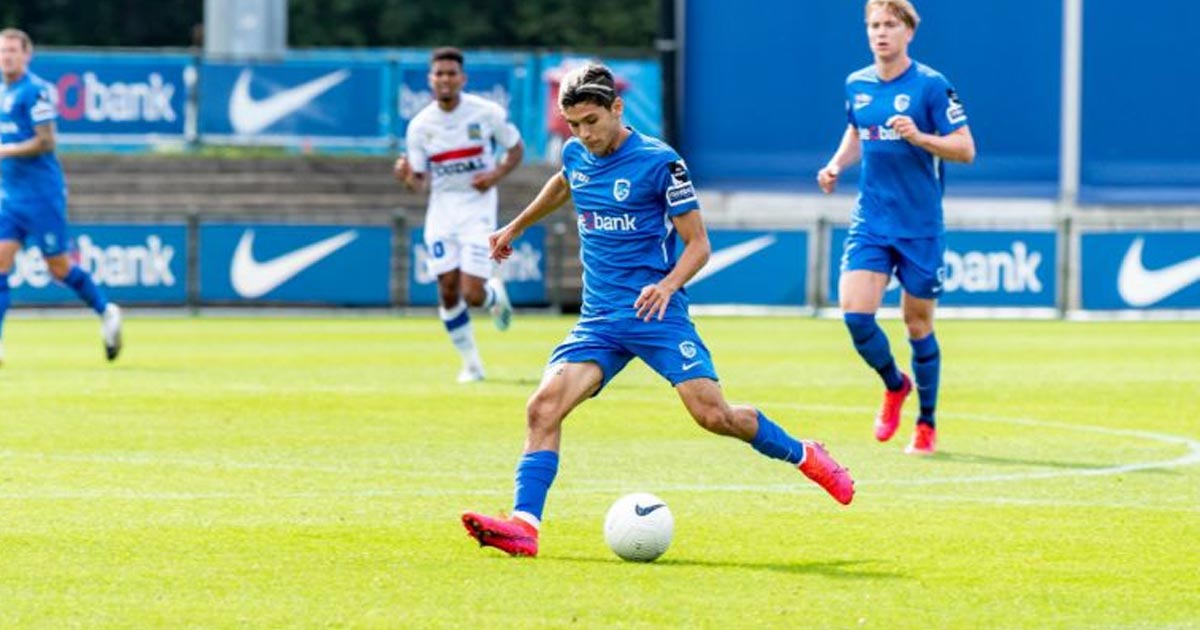 Gerardo Arteaga: Debutó en la Liga de Bélgica con el Genk, en derrota ante el Brugge