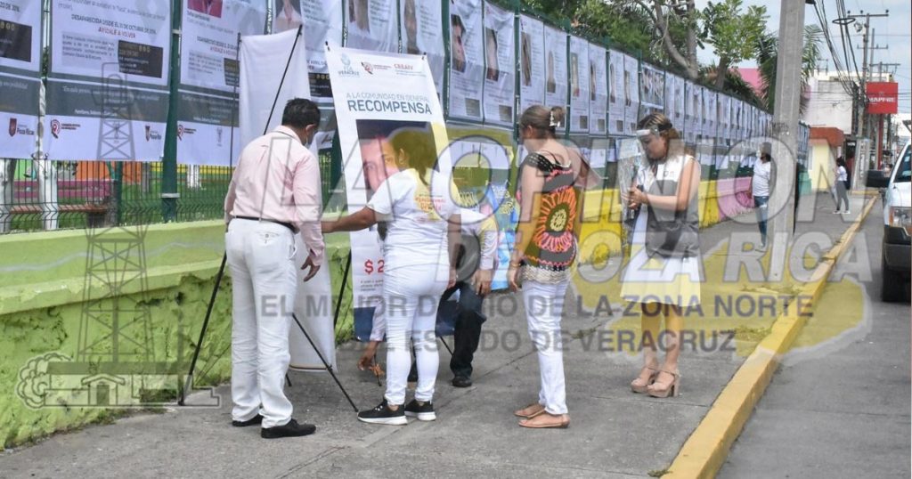 Buscan a sus seres queridos
