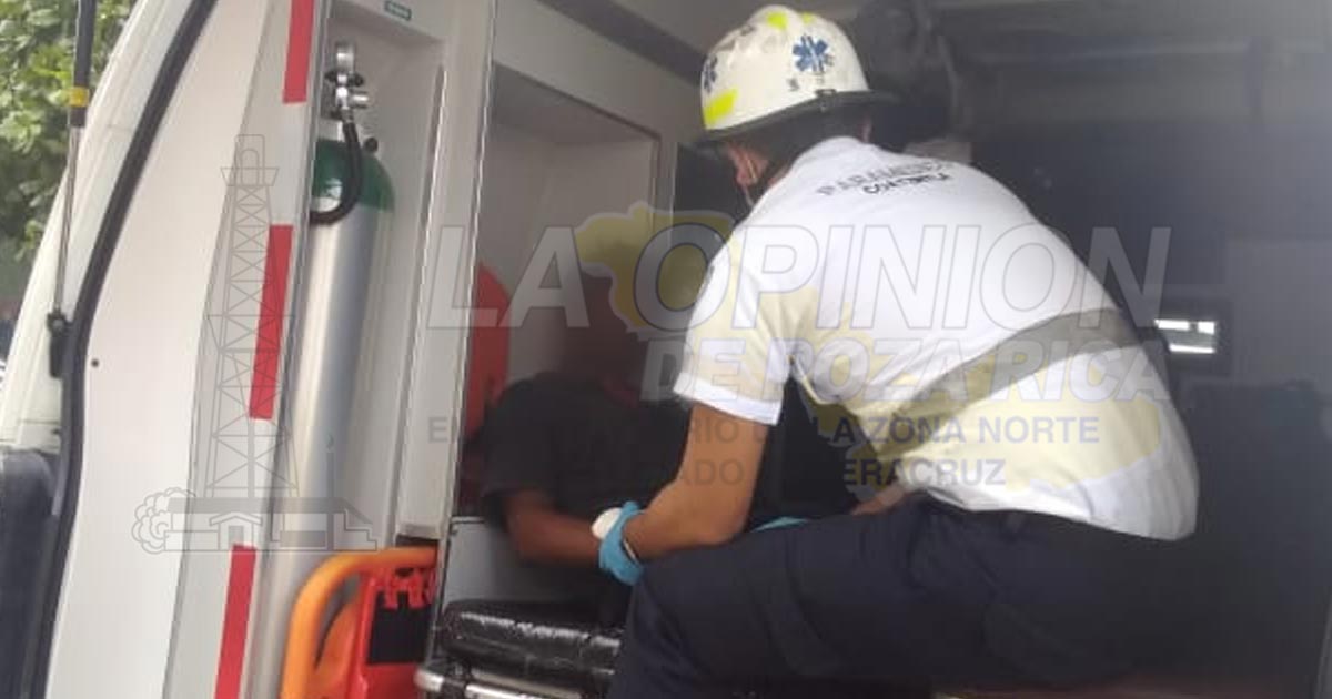 Casi le tumban la mano de un machetazo en Kawatzin