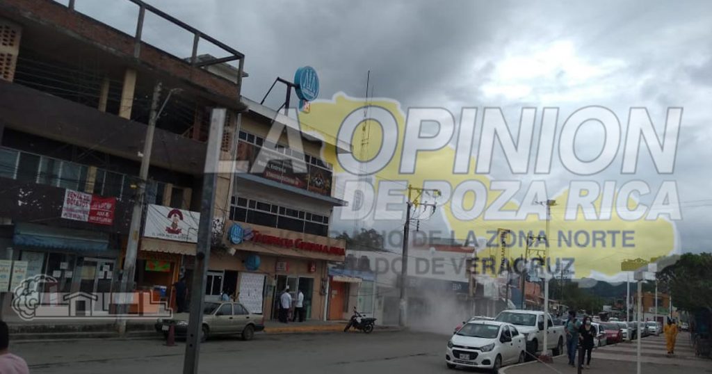Conato de incendio en la zona centro de Cerro Azul