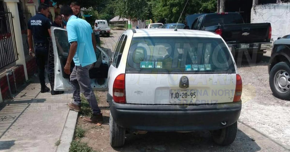 Recuperan automóvil robado