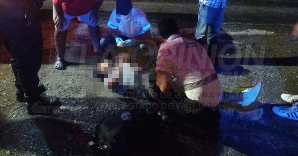Motociclista arrollado por taxi fantasma