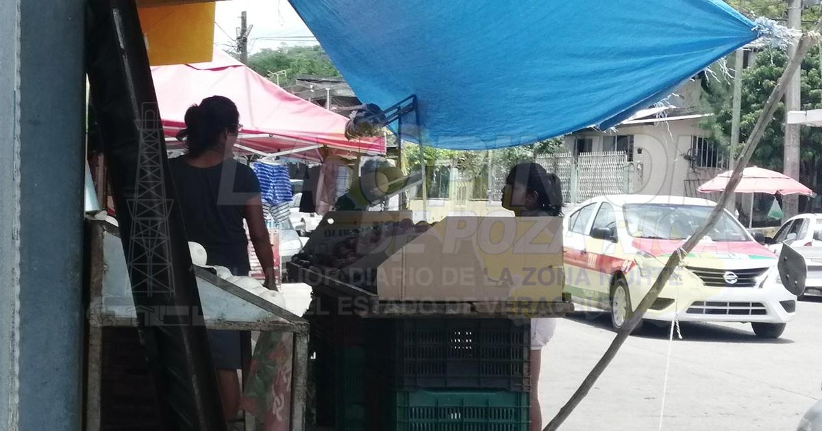 Comerciantes necios, no acatan medidas sanitarias y ponen en riesgo a todos