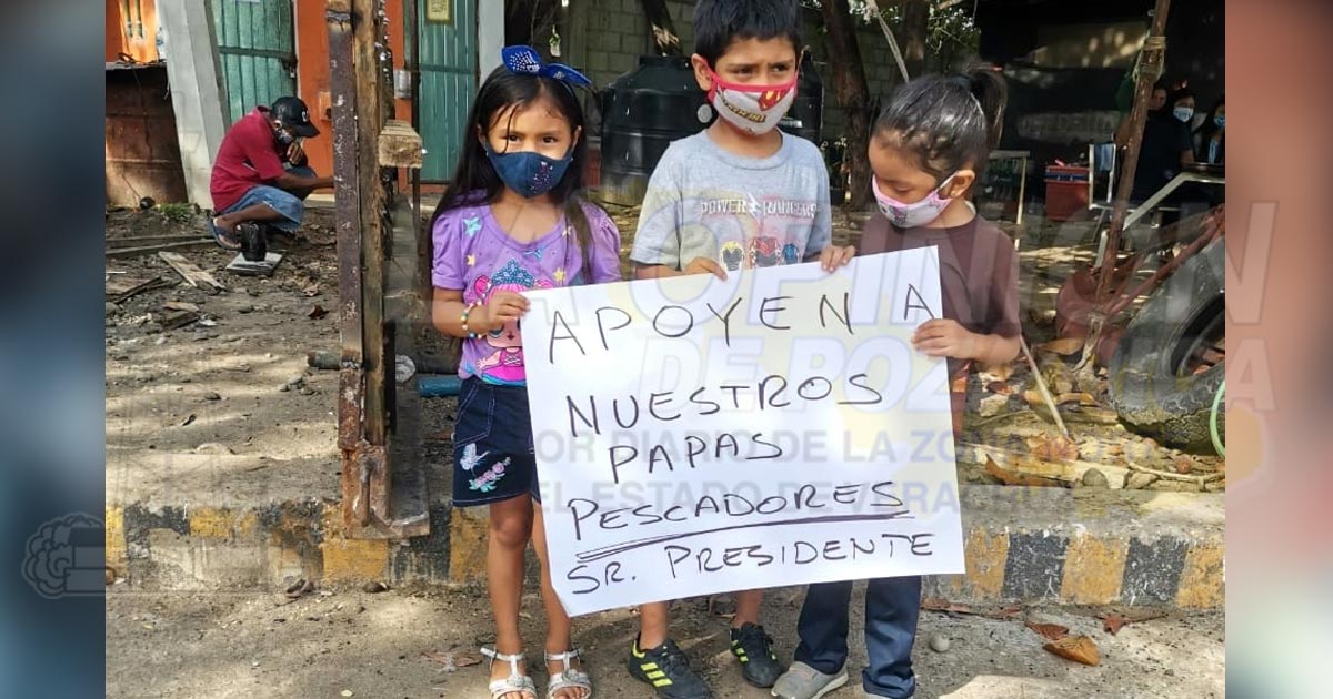 Pescadores tuxpeños levantan la voz; exigen apoyos al gobierno estatal y federal