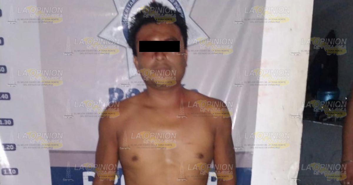 Borracho intentó asesinar a su familia; de un sartenazo lo neutralizaron