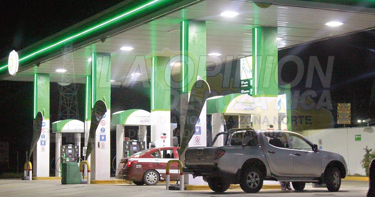 Gasolineras en la lista negra
