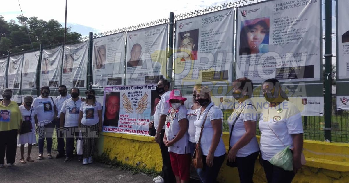 Claman justicia por desaparecidos
