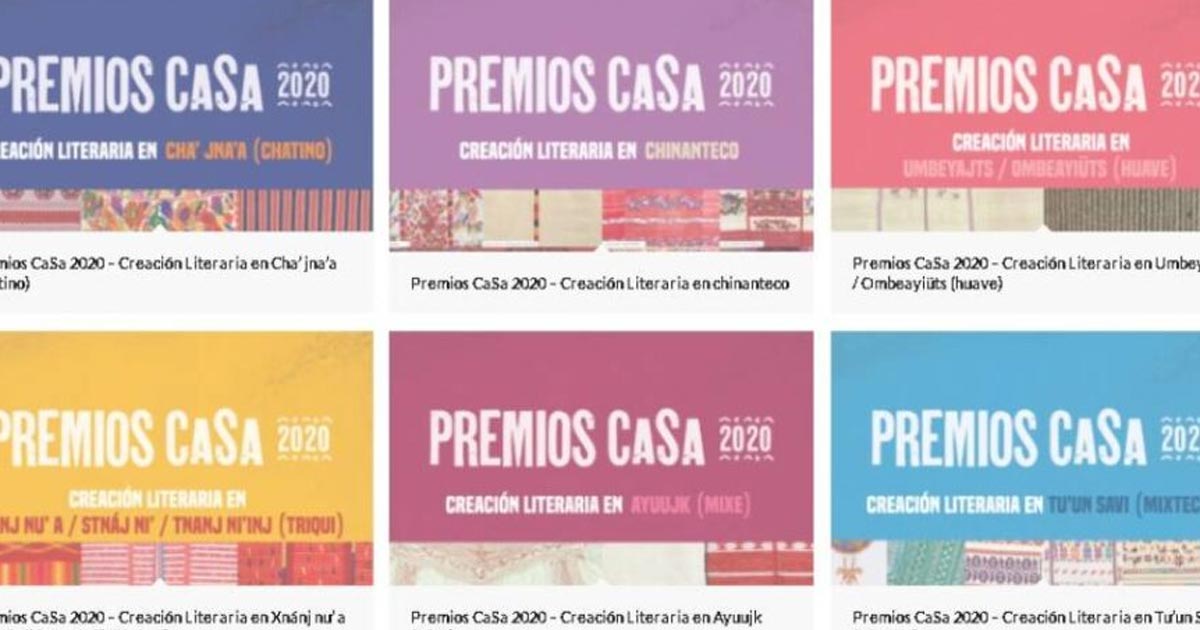 Premios CaSa 2020 para lenguas originarias, legado de Toledo