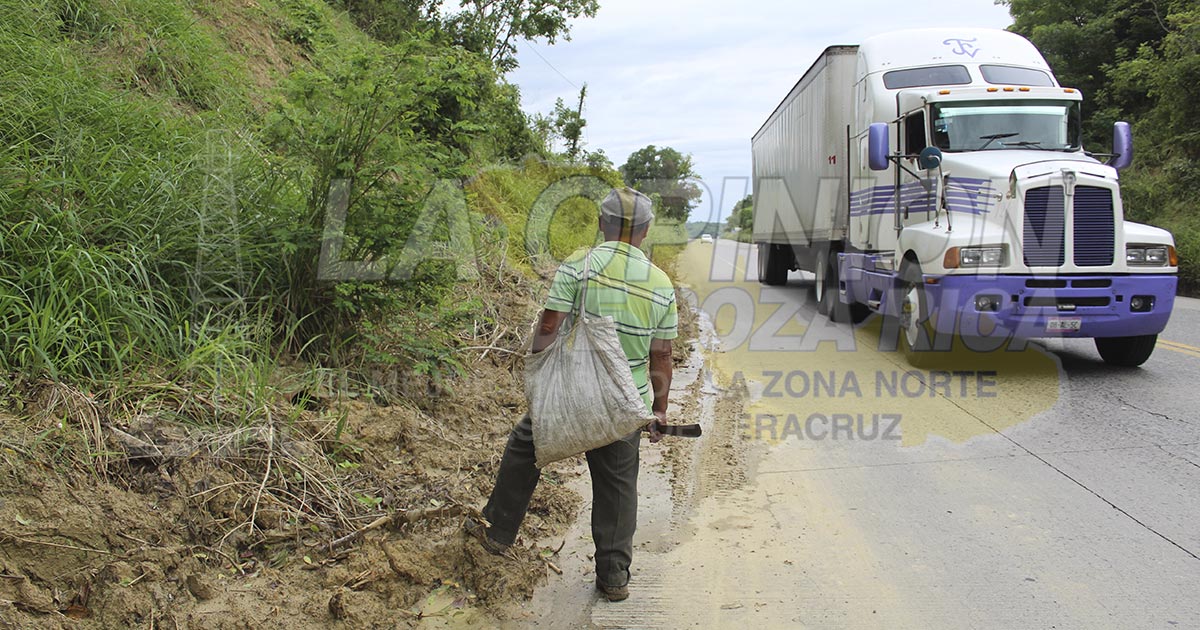 Aumenta volumen de deslaves tras las intensas lluvias