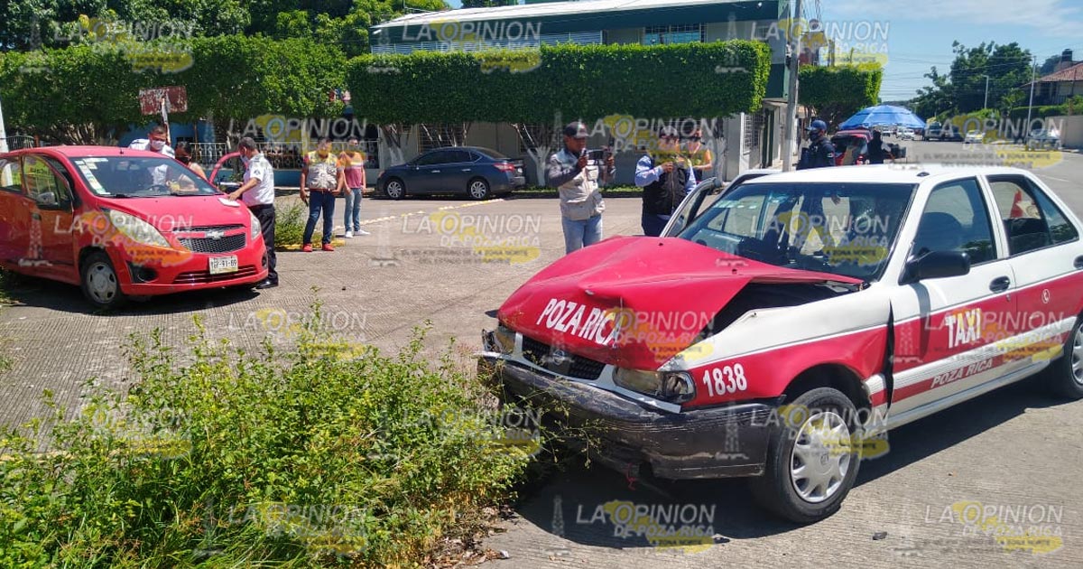 Encontronazo en la colonia 27 de septiembre