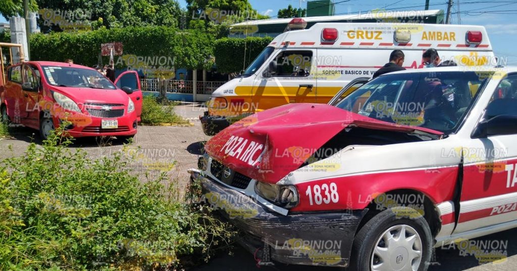 Encontronazo en la colonia 27 de septiembre