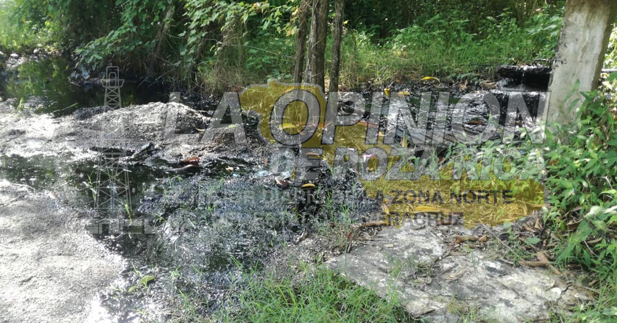 Derrame de aceite afecta a vecinos de la Nueva Mirador