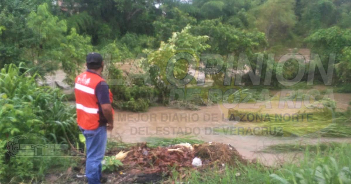 Instruye alcalde de Naranjos a Pc monitoreo del río Tancohin