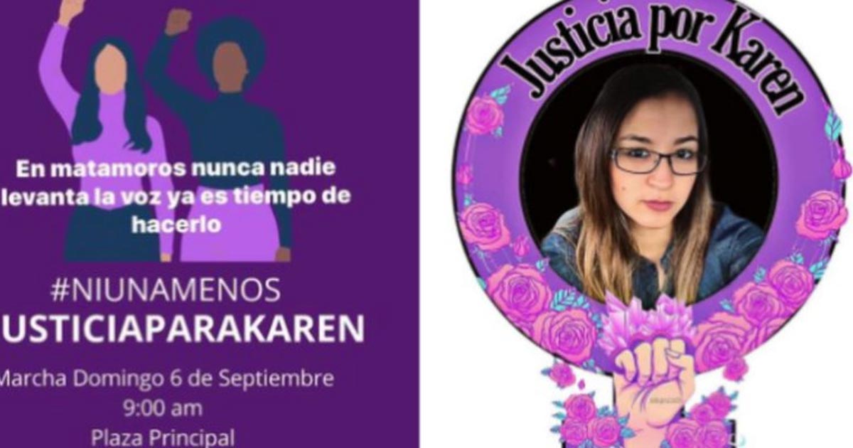 “¿El día que sea una de las suyas se hará justicia?”, la súplica para esclarecer el asesinato de Karen López en Tamaulipas