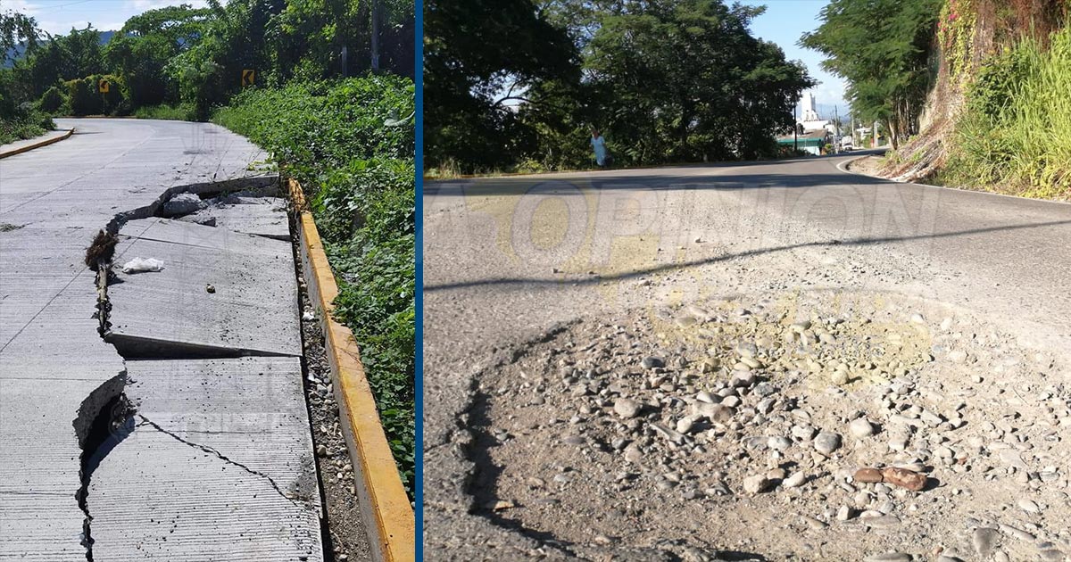 SIOP supervisará trabajos, aplicarán garantía en carretera rehabilitada