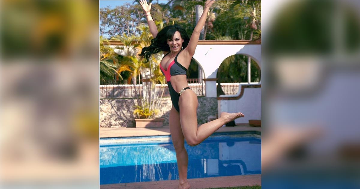 Maribel Guardia festeja con traje de baño que no tiene coronavirus