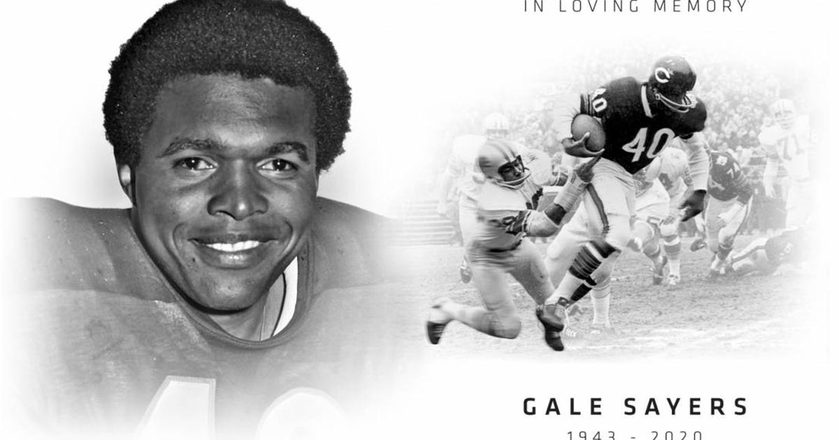 Muere Gale Sayers, leyenda de los Chicago Bears y la NFL