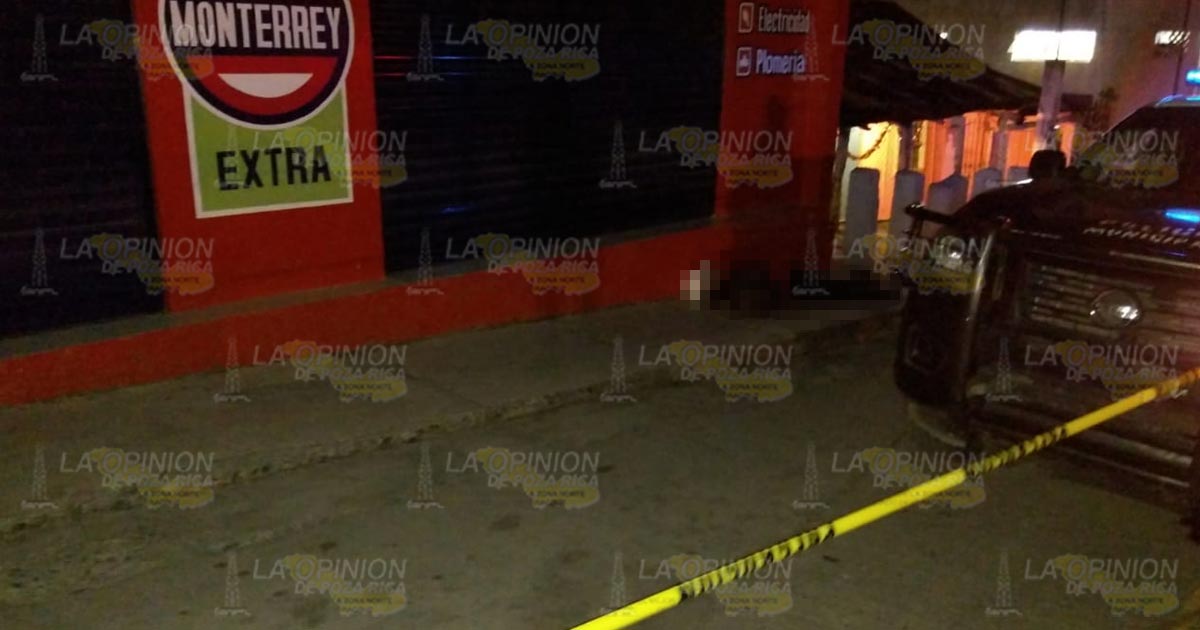 Lo sorprendió la muerte en la vía pública