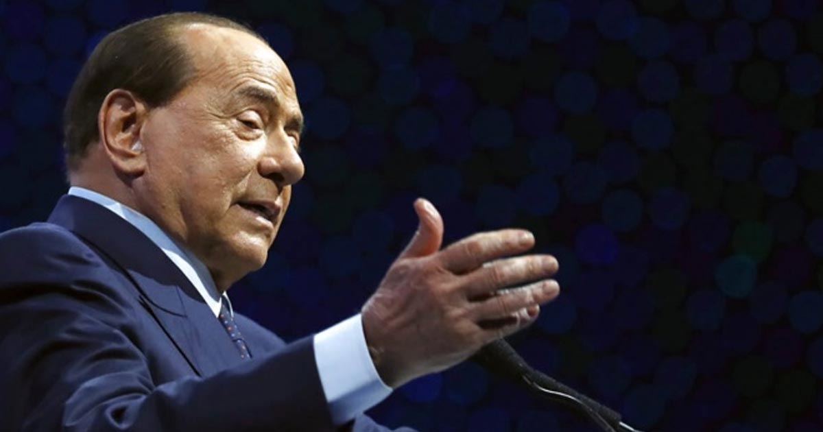 Ex primer ministro de Italia, Silvio Berlusconi, da positivo al COVID-19