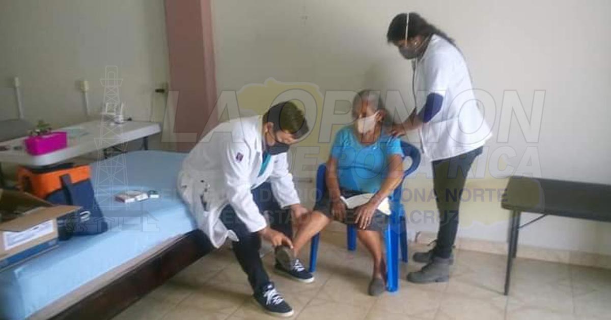 Reciben atención médica gratuita en Tancoco