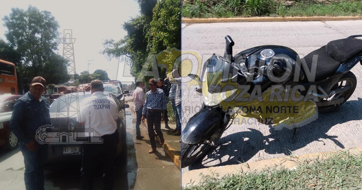 Se impacta en un auto y termina tras las rejas