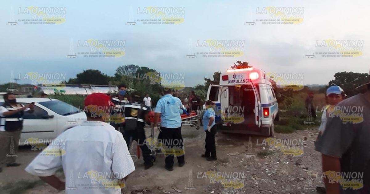 Tres lesionados en fuerte volcadura