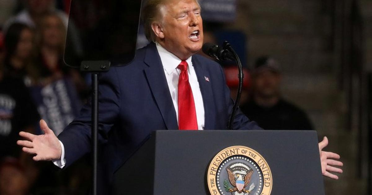 Donald Trump instó a sus seguidores a votar dos veces: por correo y presencial