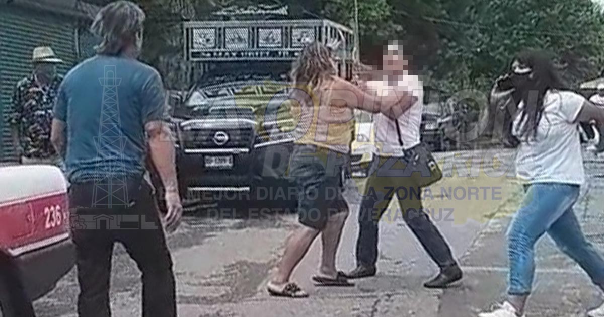 Dos mujeres se agarran a golpes en calles de Naranjos