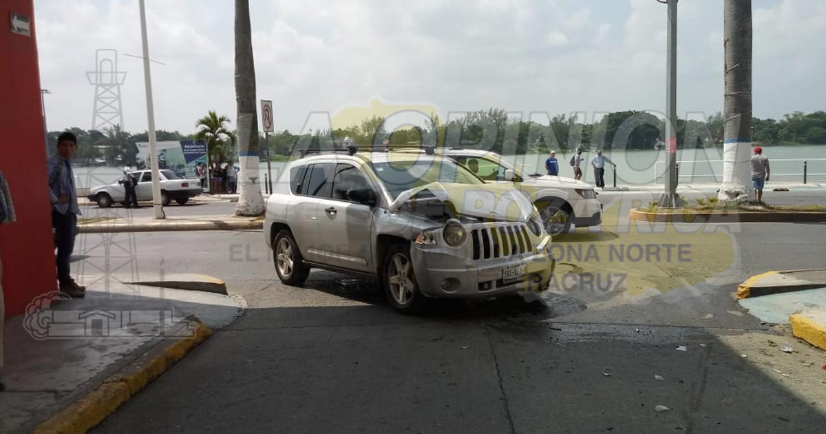 Encontronazo en el bulevar