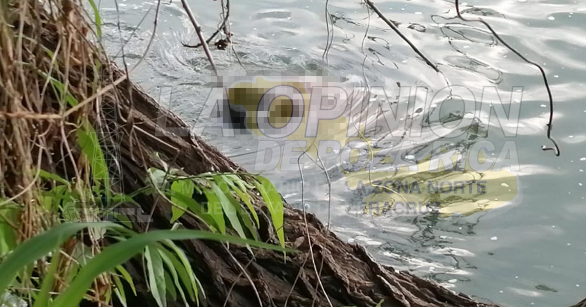 Pescadores hallan cuerpo flotando en el río Necaxa