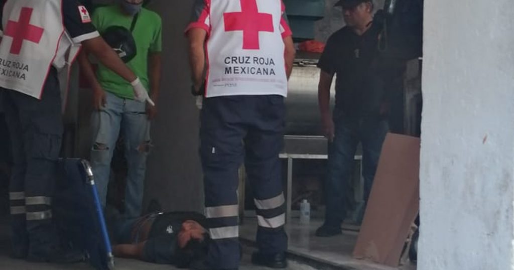 Empleado sufrió quemaduras