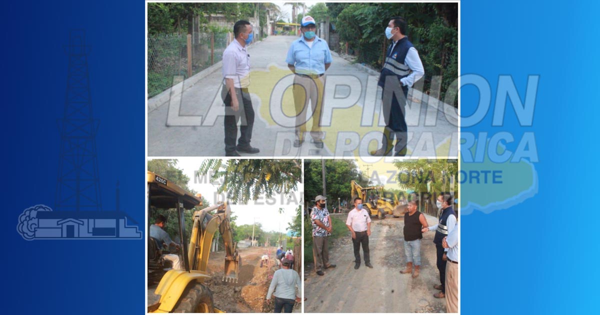 En Álamo las colonias 20 de noviembre, Pantepec y la Colosio, con la mayoría de sus calles pavimentadas.