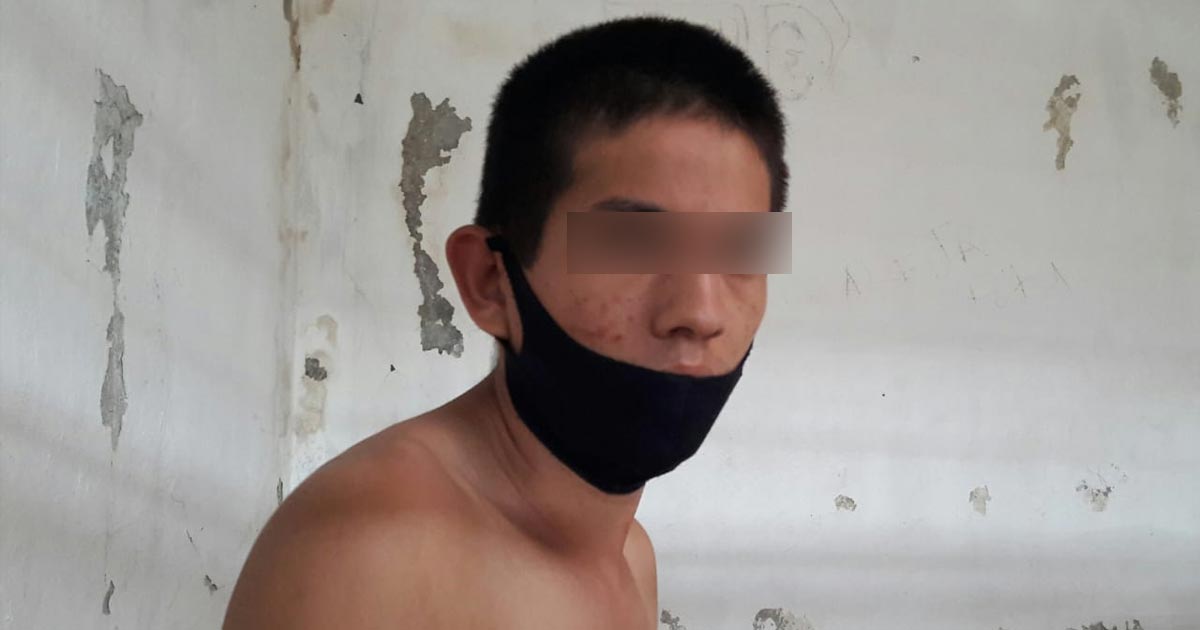 Hirió con machete a su vecino