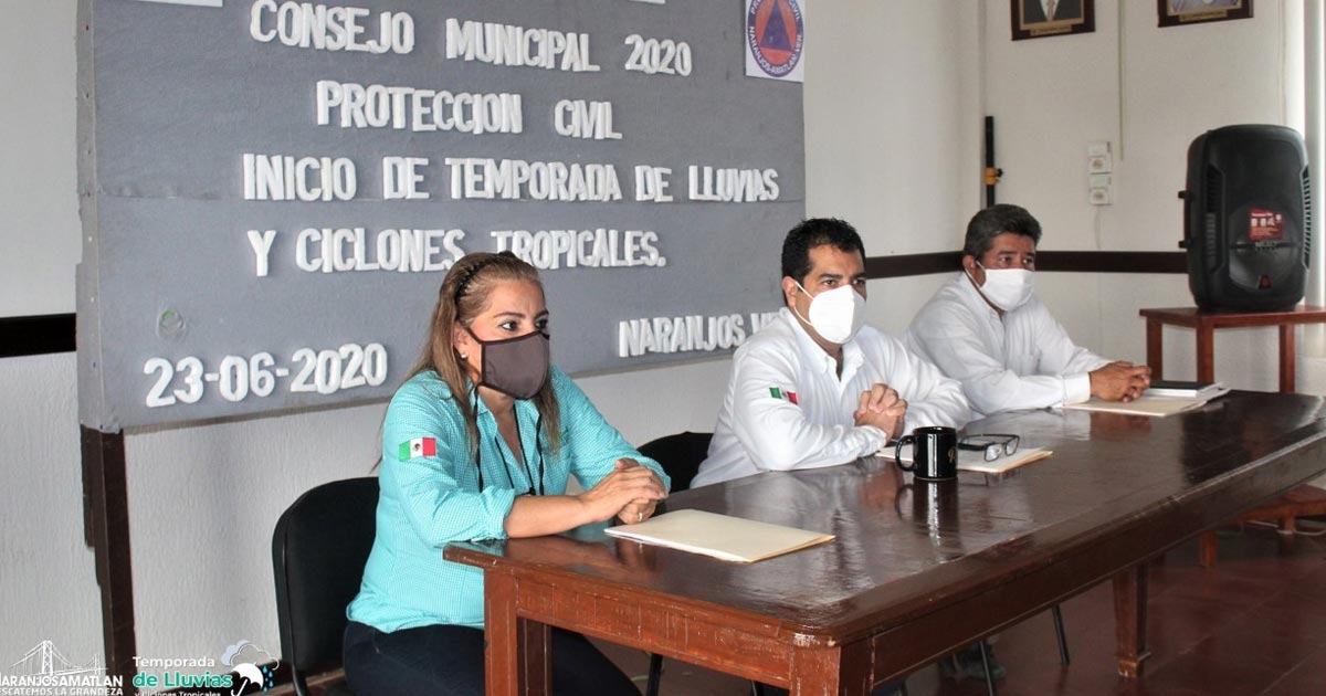 Previene Naranjos acciones ante frente frio número 4