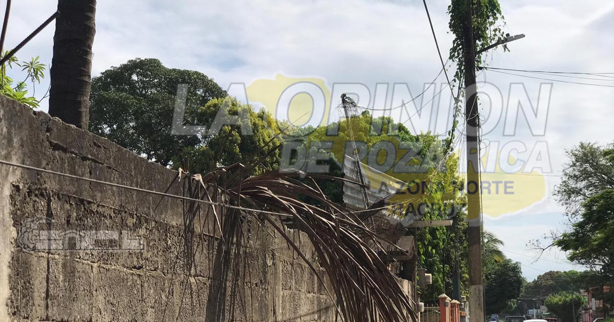 Cables de telefonía un riesgo para peatones