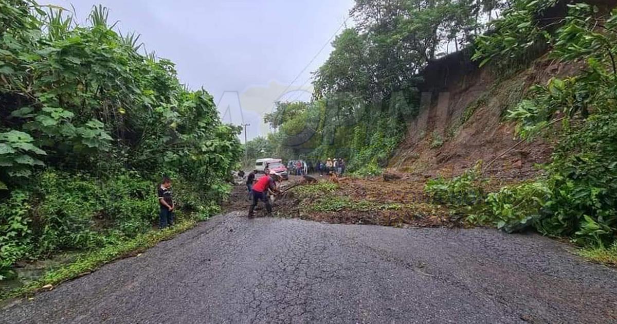 Daños menores en afectaciones por lluvias