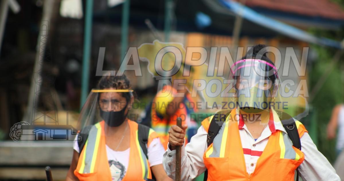 Rebasa Poza Rica barrera de mil 500 casos positivos y 200 muertes por Covid-19