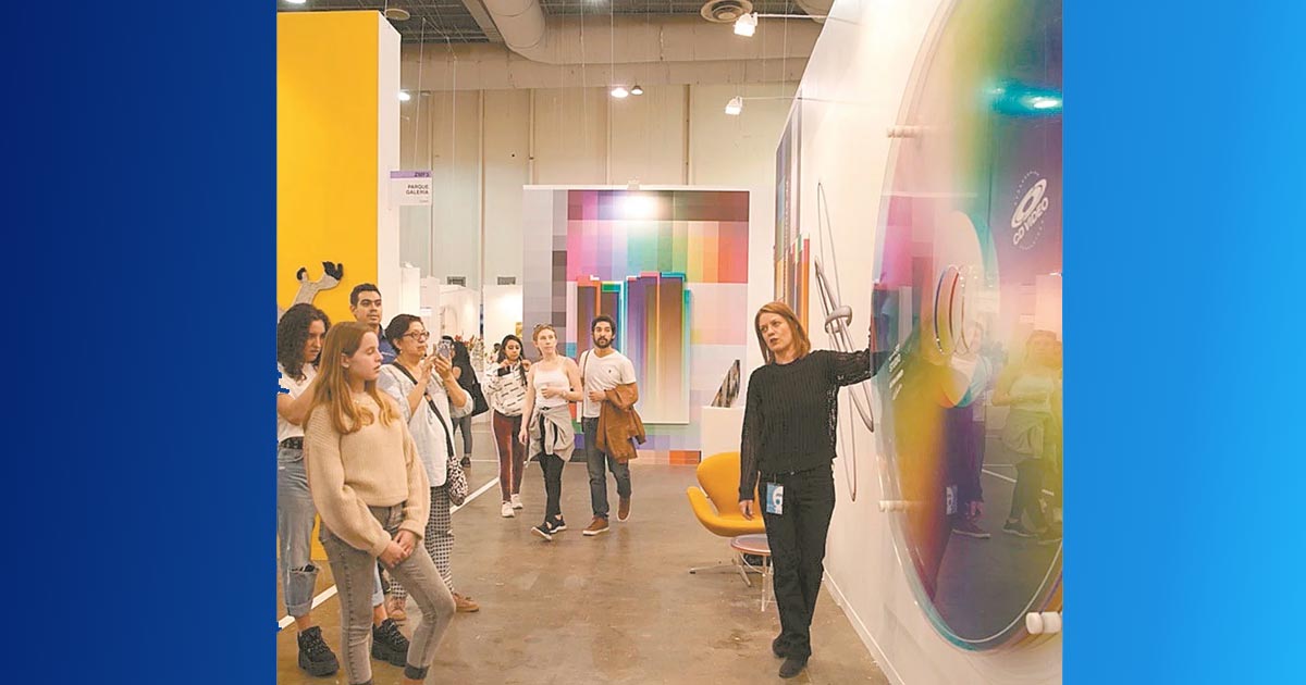 Ajustes por Covid, en ferias de arte
