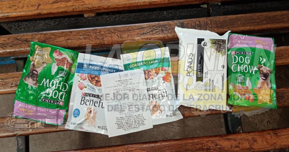 La detuvieron por intentar robar comida para su perro